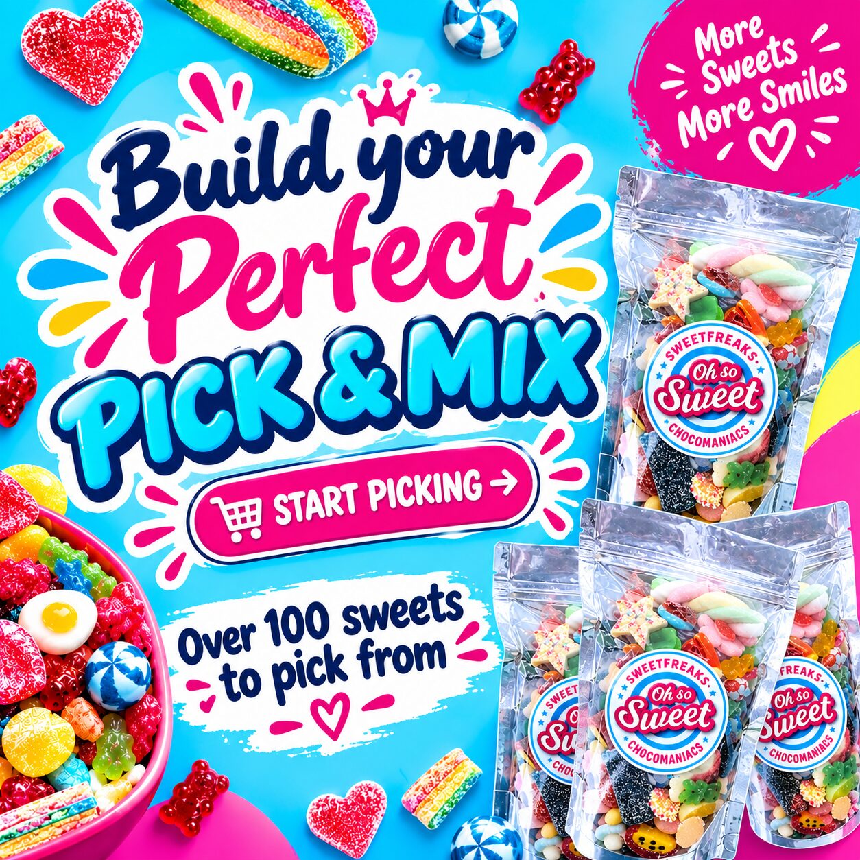 build your own sweet pouch
